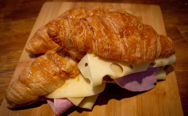 Ham and Cheese Croissants