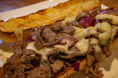 philly cheesesteak sandwich filling