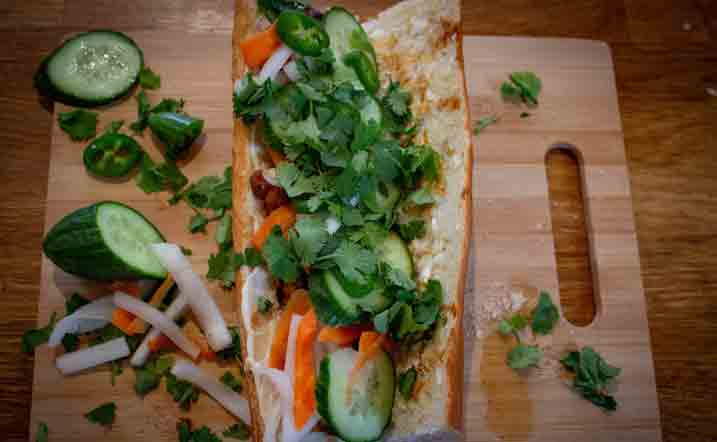 Banh Mi Sandwich filling