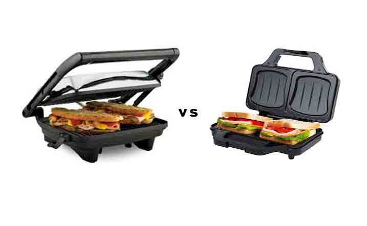 The Differences Between A Panini Press And Sandwich Maker