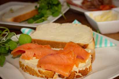 smoked-salmon-sandwich filling